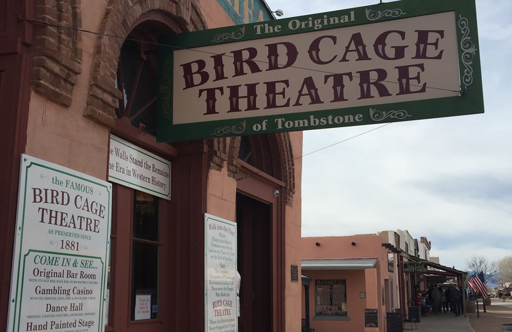 Bird Cage Theater Tombstone vortex