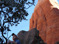 grandfather rock, cathedral rock