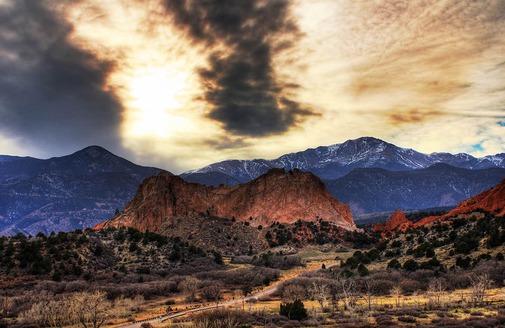 Garden of the Gods vortex