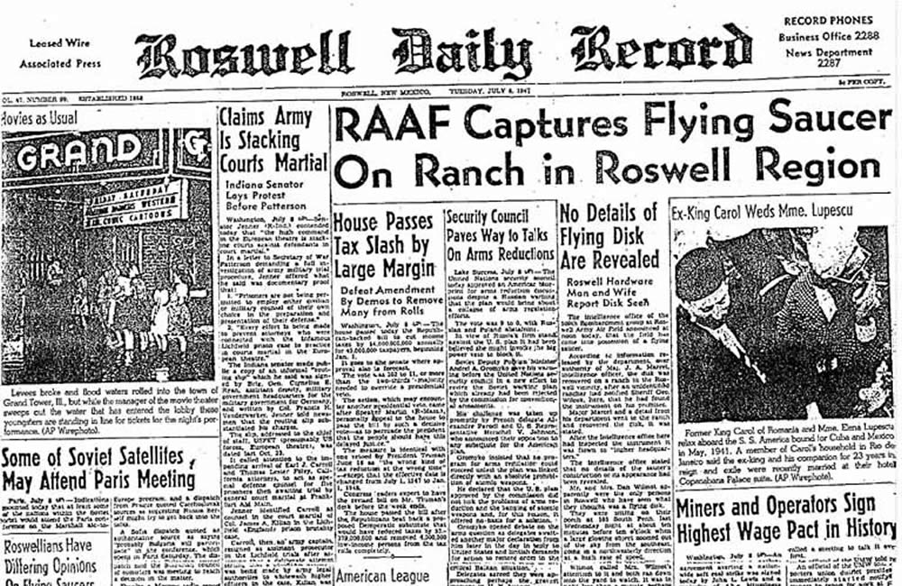 Roswell New Mexico vortex
