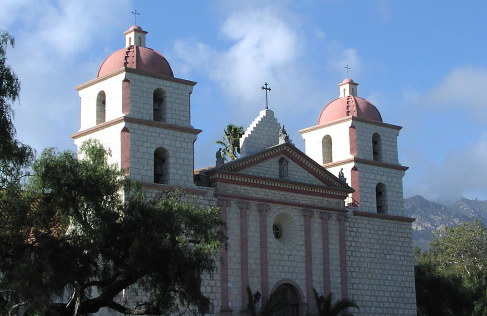 Santa Barbara Mission vortex