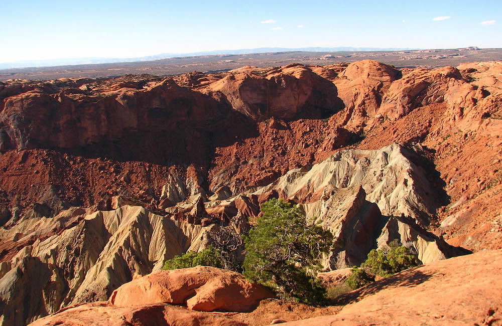 upheaval dome vortex